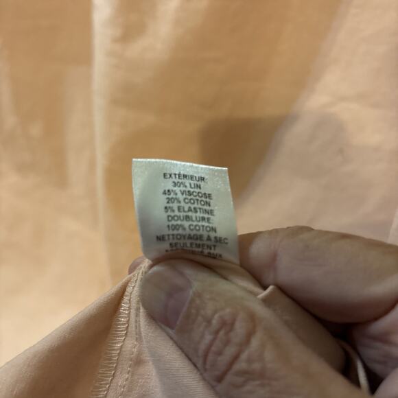 SEA New York Midi A-Line Skirt Size 2 NWOT Pink Pockets Lace Up Corset Like - Picture 6 of 11